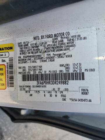 Photo 12 VIN: 3FA6P0HR3DR249882 - FORD FUSION 