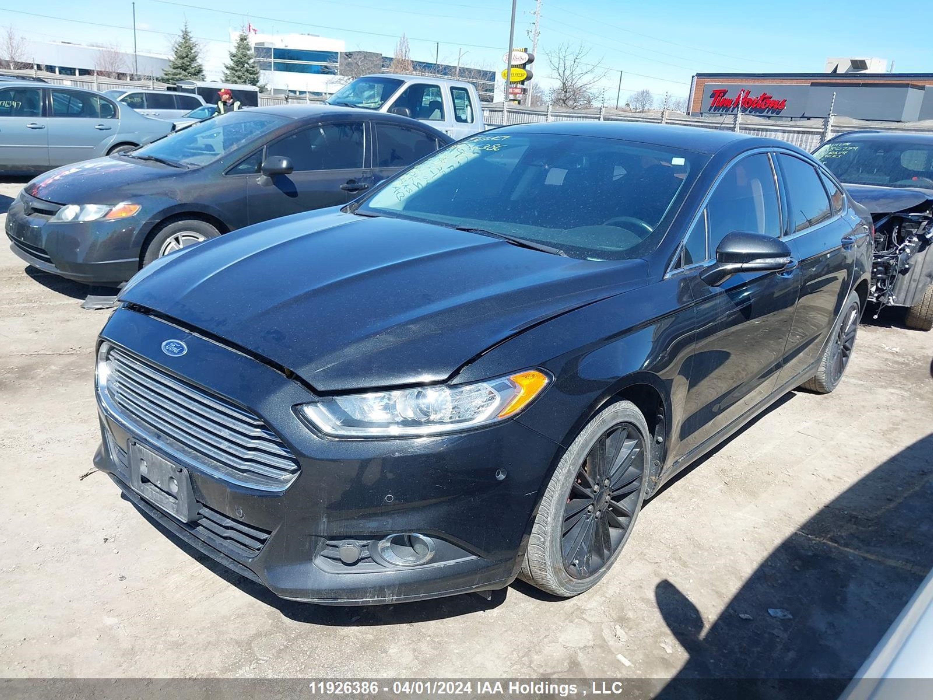 Photo 1 VIN: 3FA6P0HR4DR294054 - FORD FUSION 