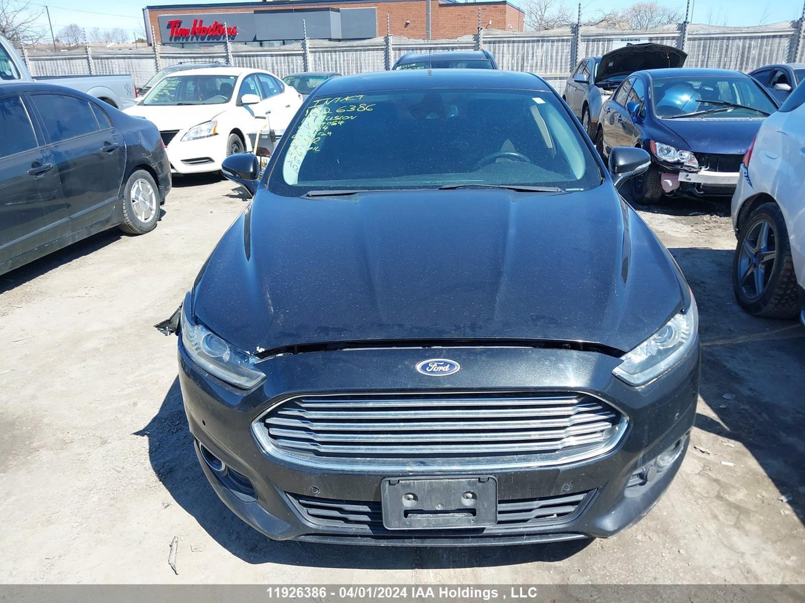 Photo 11 VIN: 3FA6P0HR4DR294054 - FORD FUSION 