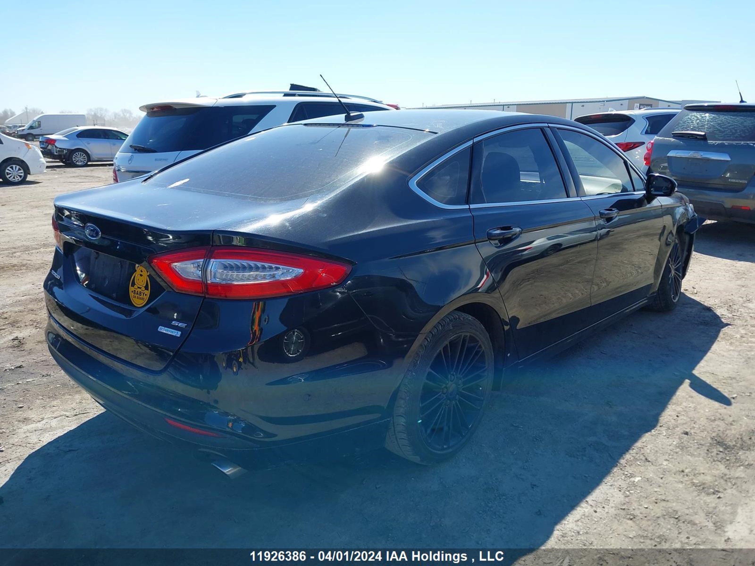 Photo 3 VIN: 3FA6P0HR4DR294054 - FORD FUSION 