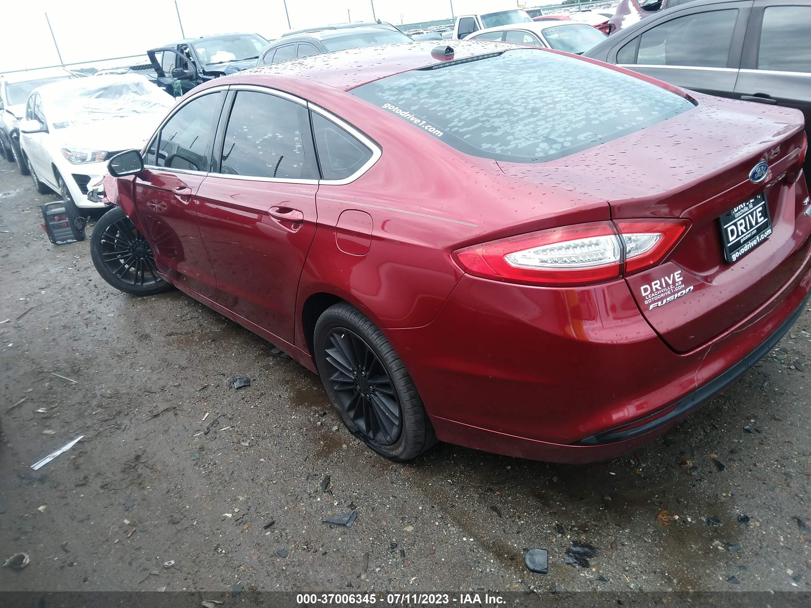 Photo 2 VIN: 3FA6P0HR4DR302069 - FORD FUSION 