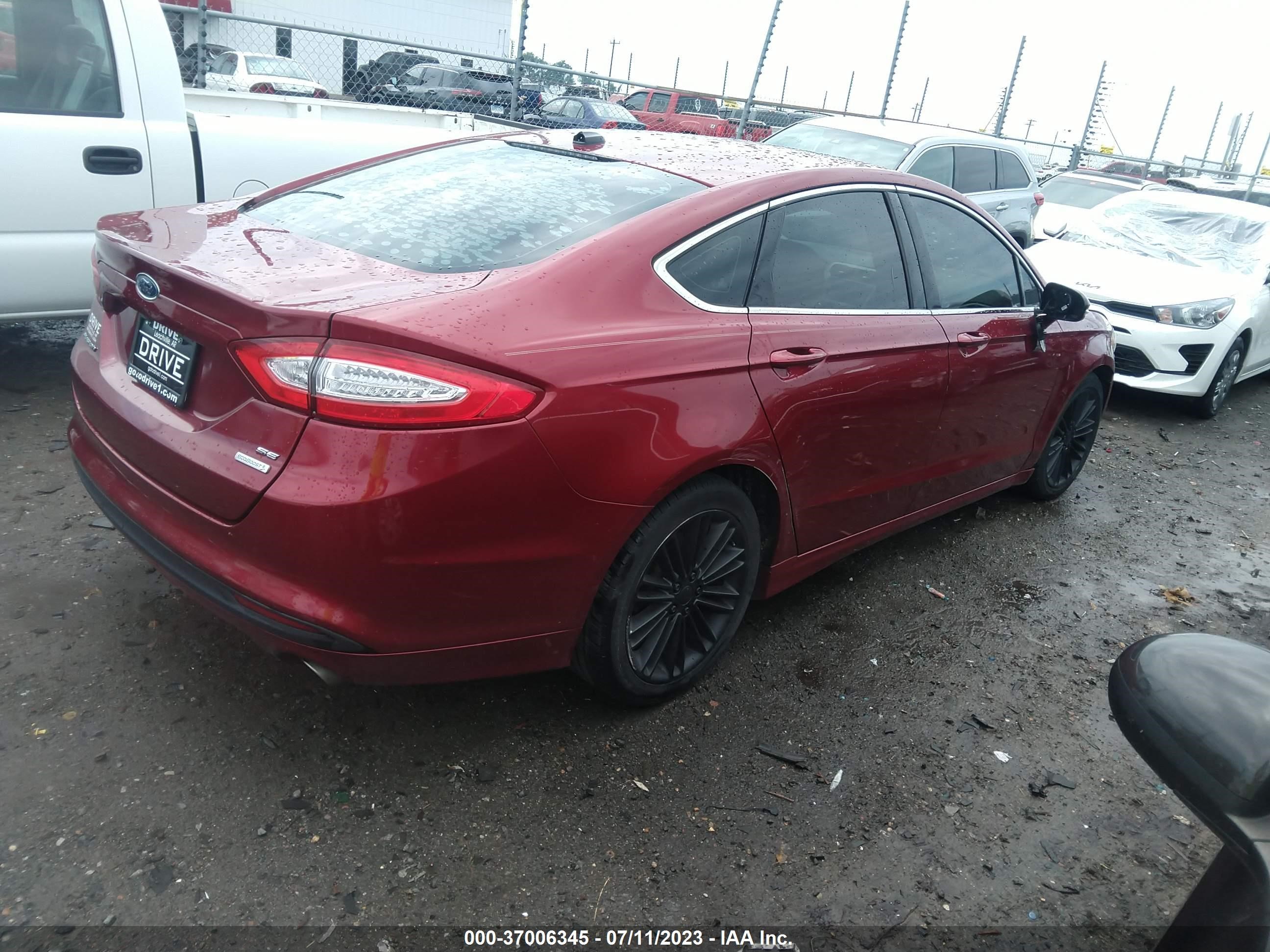 Photo 3 VIN: 3FA6P0HR4DR302069 - FORD FUSION 