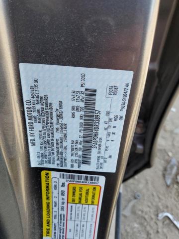 Photo 12 VIN: 3FA6P0HR4DR338957 - FORD FUSION 