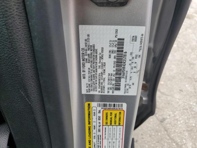 Photo 11 VIN: 3FA6P0HR4DR357816 - FORD FUSION 