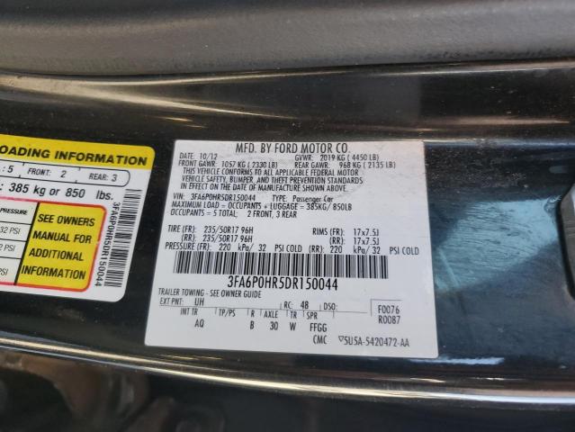 Photo 12 VIN: 3FA6P0HR5DR150044 - FORD FUSION 