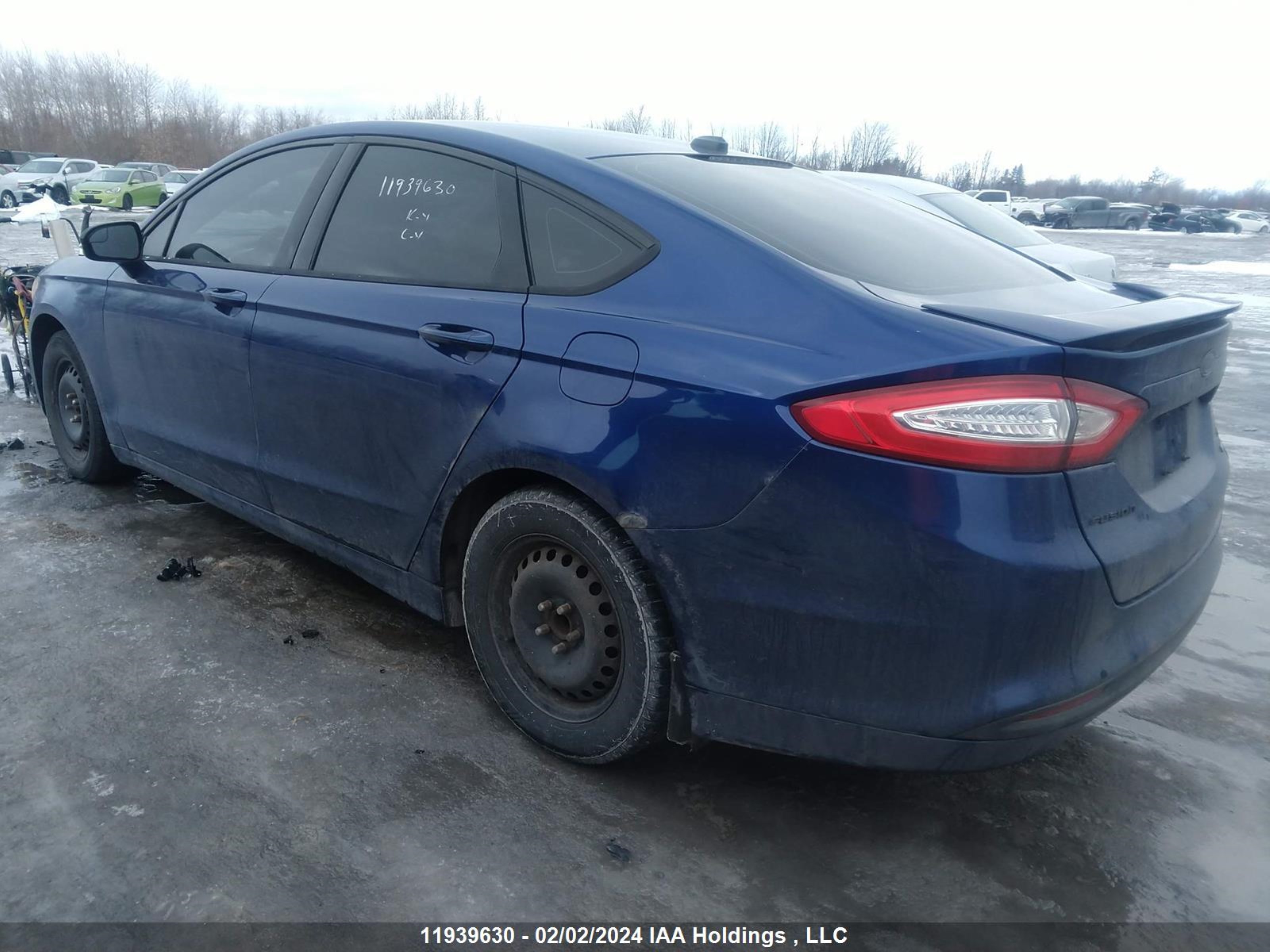 Photo 2 VIN: 3FA6P0HR5DR373989 - FORD FUSION 