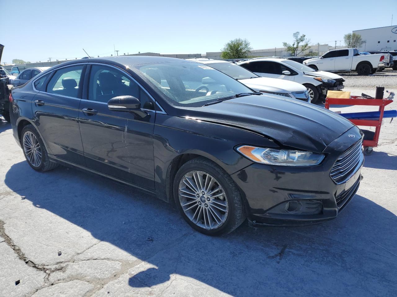 Photo 3 VIN: 3FA6P0HR5DR377475 - FORD FUSION 