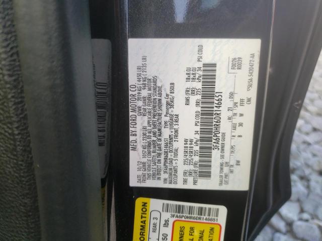 Photo 9 VIN: 3FA6P0HR6DR146651 - FORD FUSION SE 