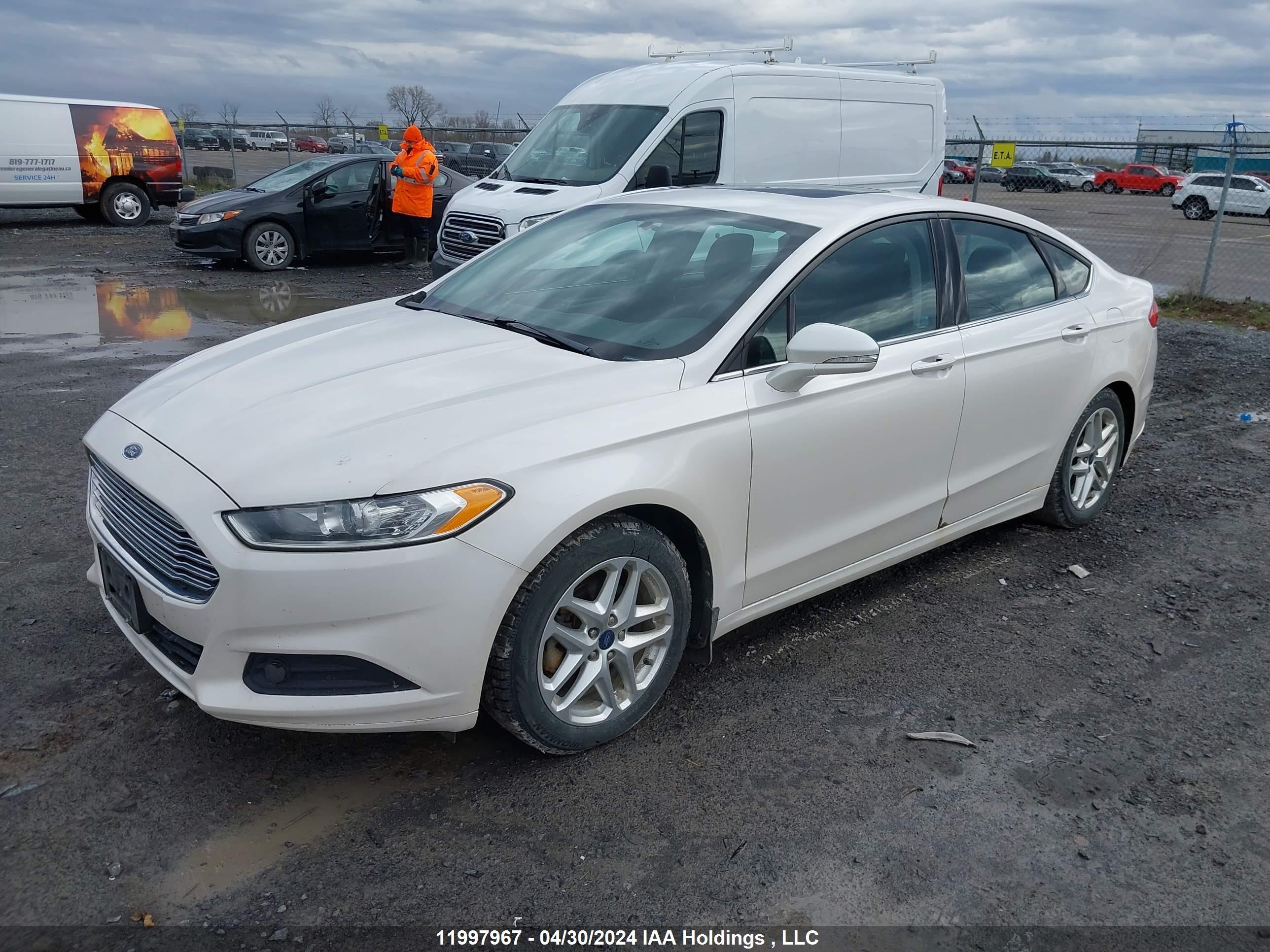 Photo 1 VIN: 3FA6P0HR6DR223695 - FORD FUSION 