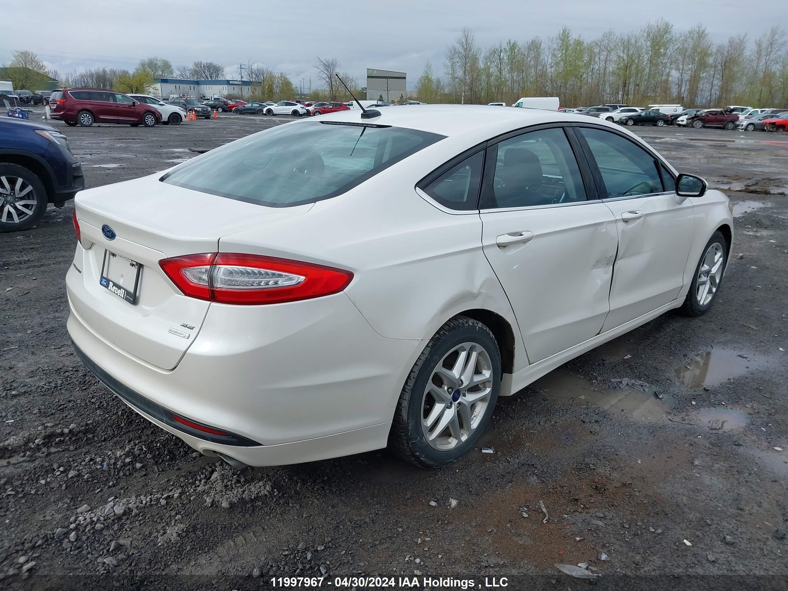 Photo 3 VIN: 3FA6P0HR6DR223695 - FORD FUSION 