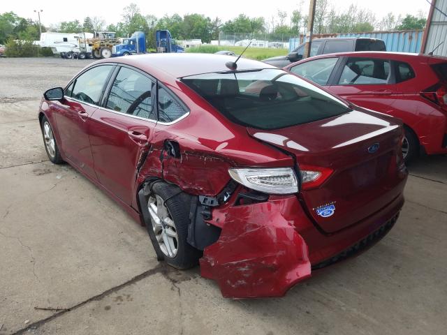 Photo 2 VIN: 3FA6P0HR6DR277160 - FORD FUSION SE 