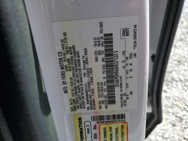 Photo 11 VIN: 3FA6P0HR6DR375315 - FORD FUSION 