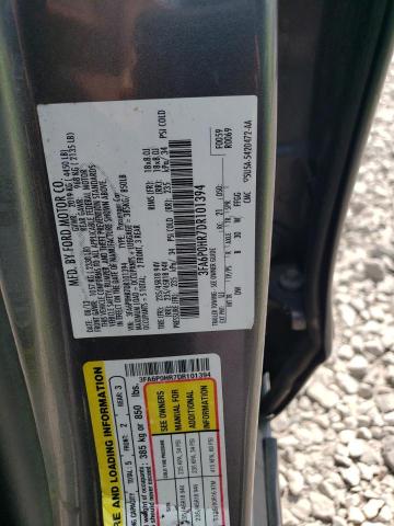 Photo 11 VIN: 3FA6P0HR7DR101394 - FORD FUSION 