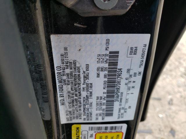 Photo 11 VIN: 3FA6P0HR7DR129034 - FORD FUSION SE 