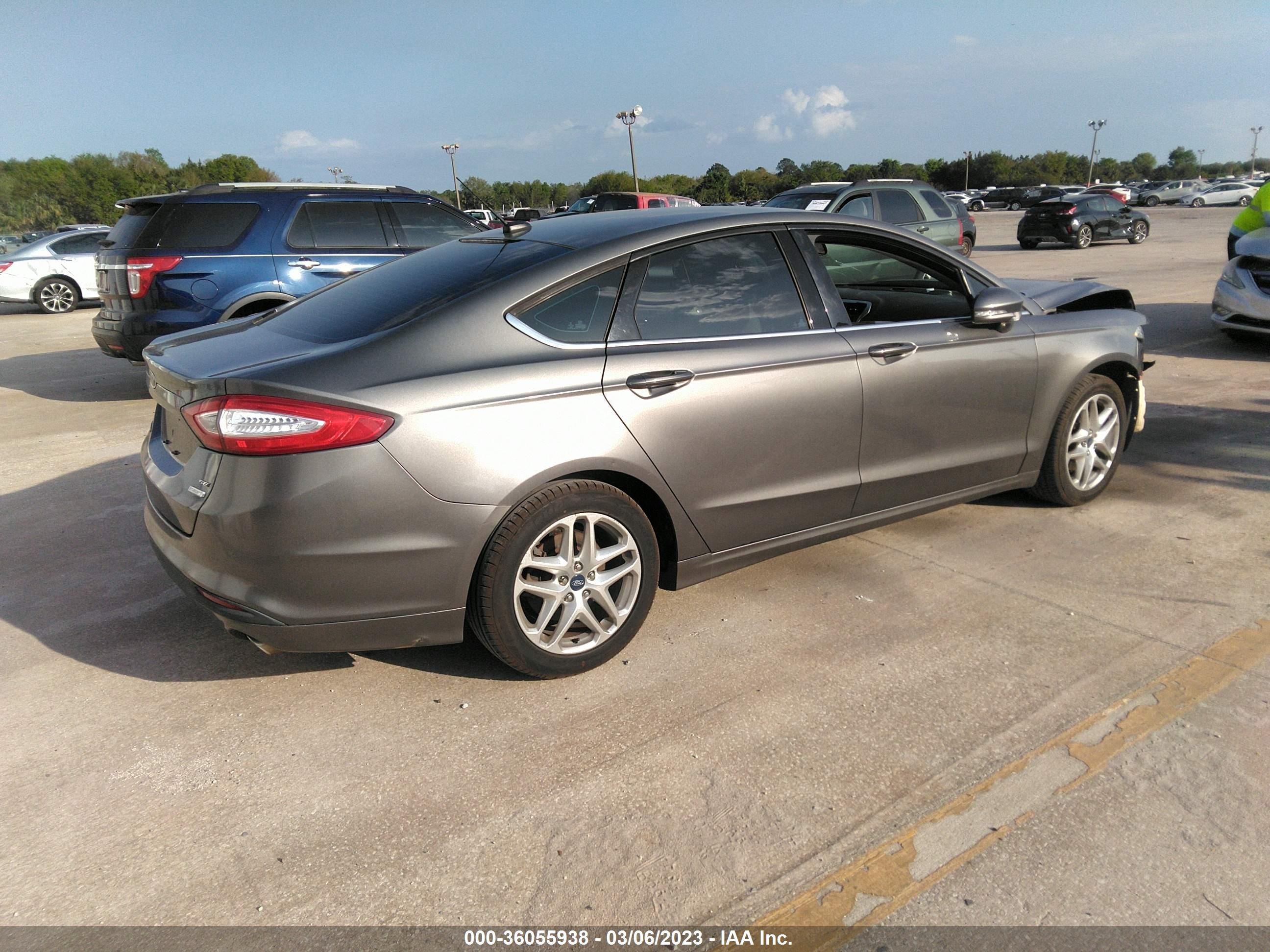 Photo 3 VIN: 3FA6P0HR7DR188925 - FORD FUSION 