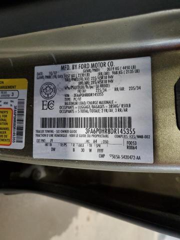 Photo 11 VIN: 3FA6P0HR8DR145355 - FORD FUSION 