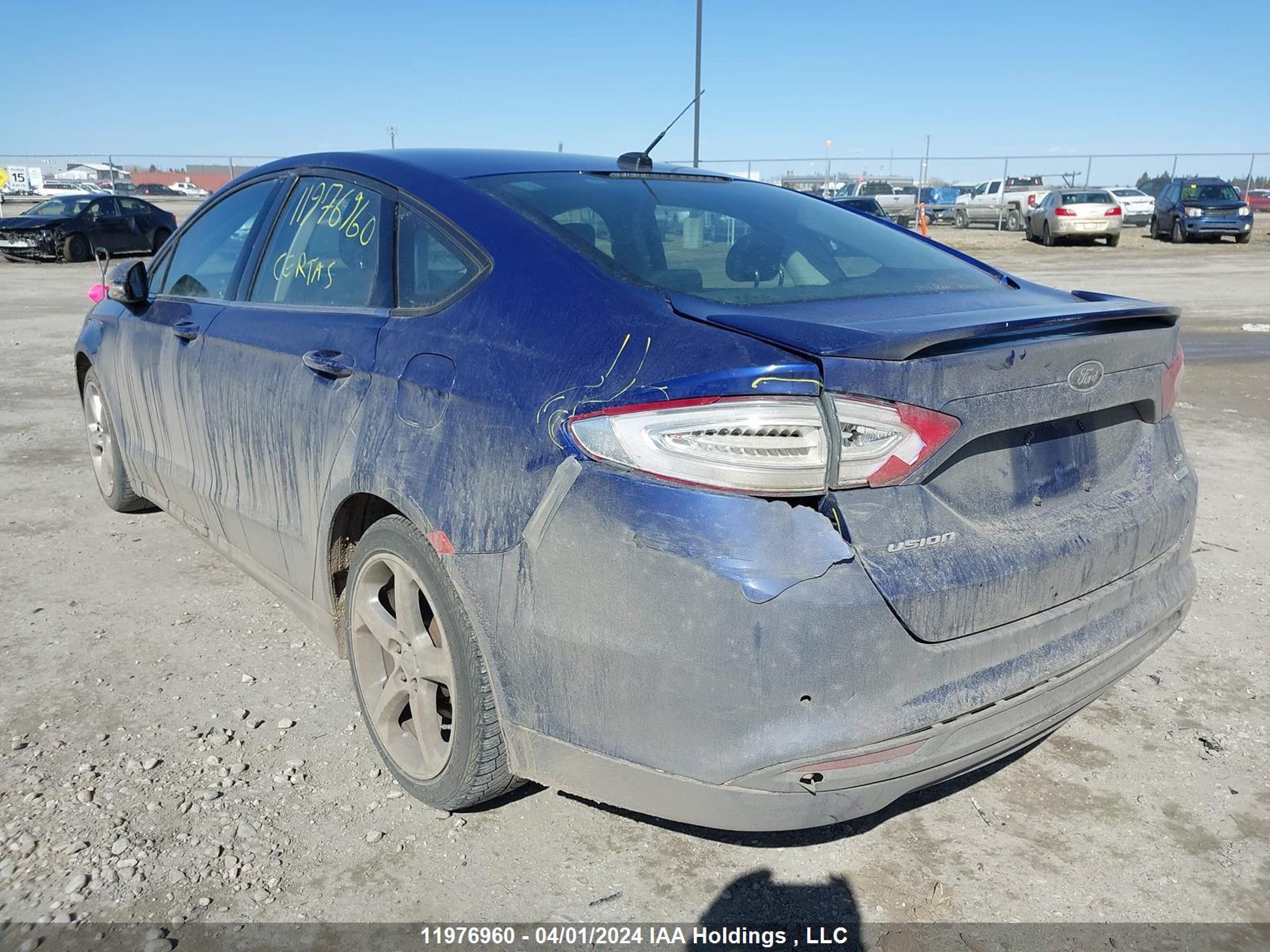 Photo 2 VIN: 3FA6P0HR8DR159689 - FORD FUSION 