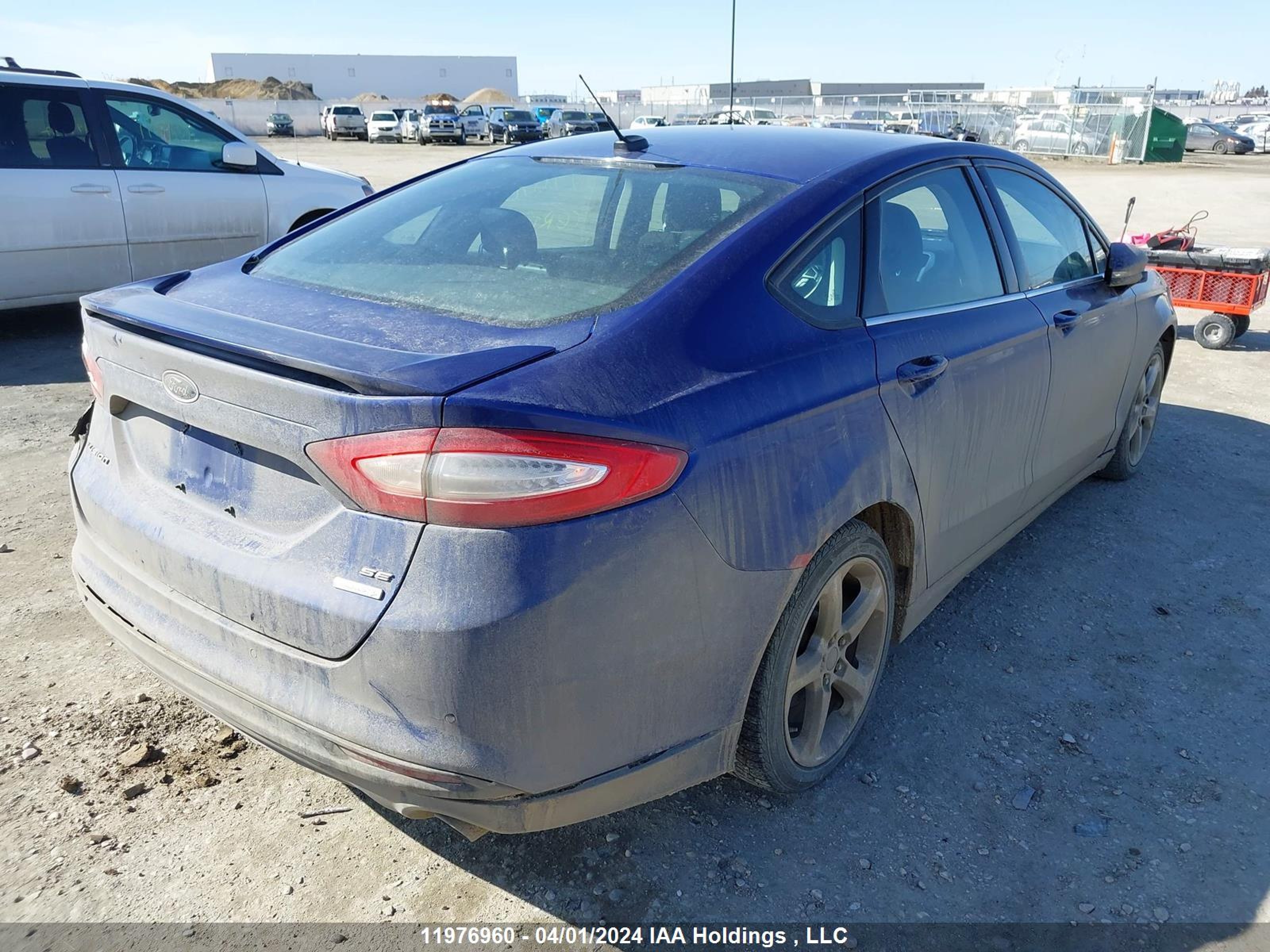 Photo 3 VIN: 3FA6P0HR8DR159689 - FORD FUSION 