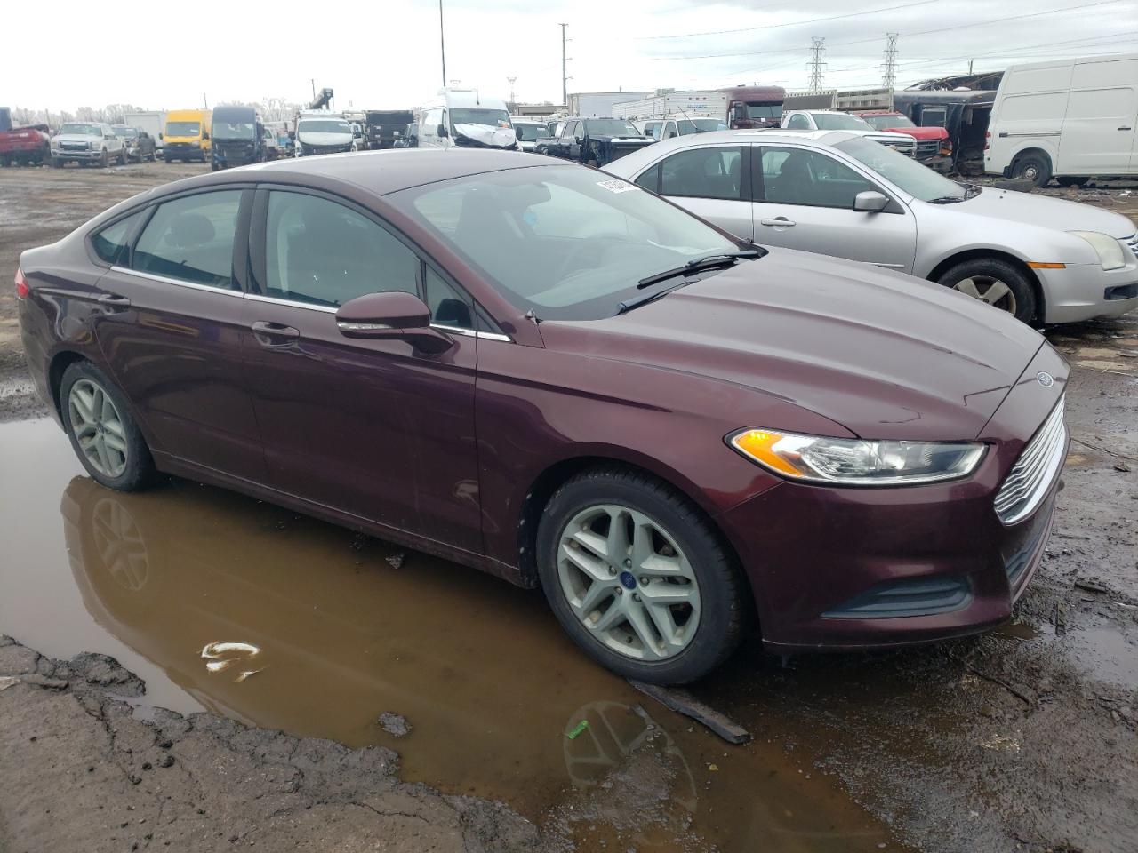 Photo 3 VIN: 3FA6P0HR8DR221429 - FORD FUSION 