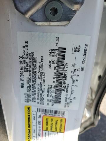 Photo 11 VIN: 3FA6P0HR8DR291707 - FORD FUSION SE 