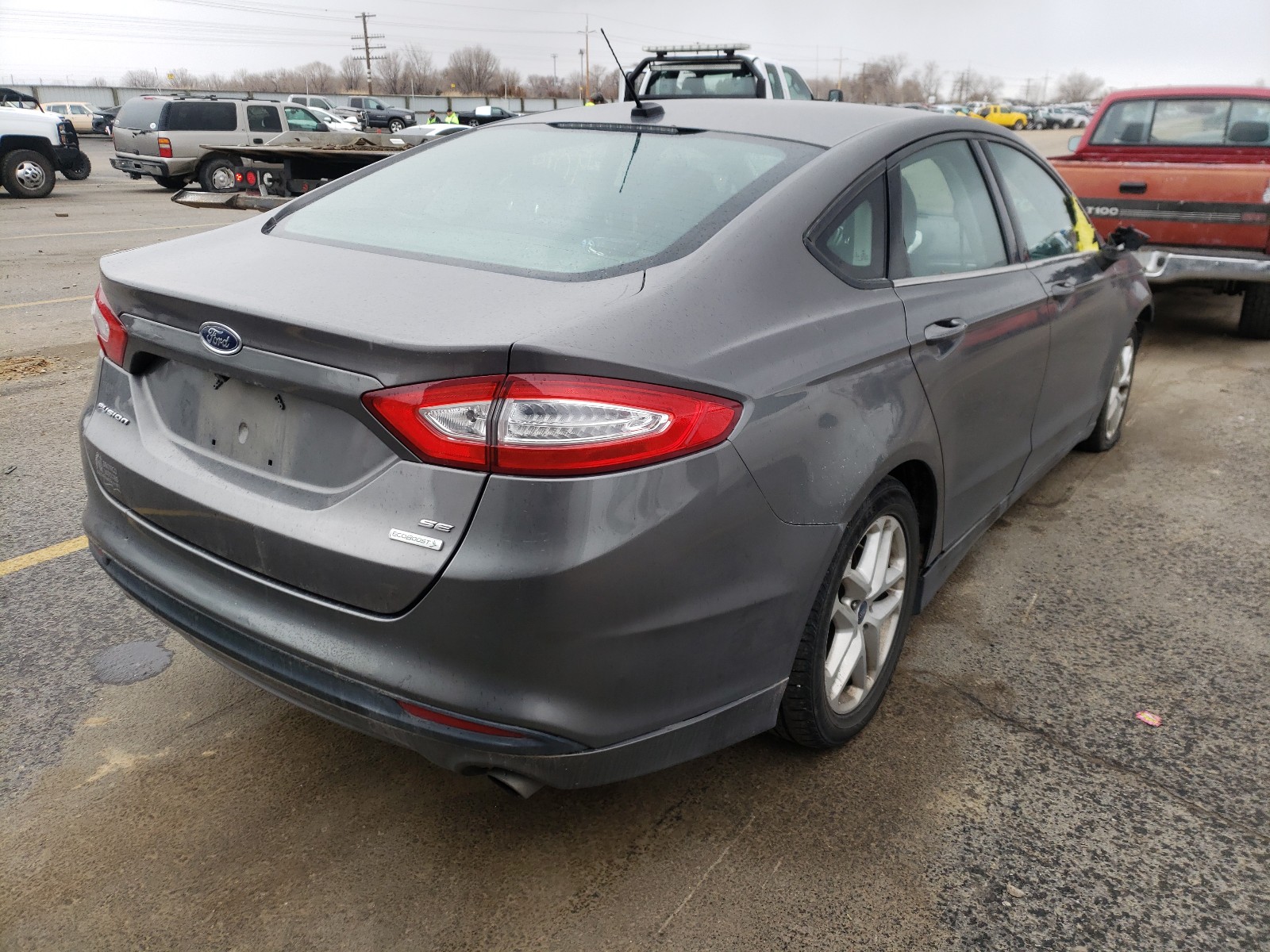 Photo 3 VIN: 3FA6P0HR8DR313236 - FORD FUSION SE 