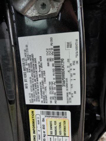 Photo 9 VIN: 3FA6P0HR8DR347290 - FORD FUSION SE 