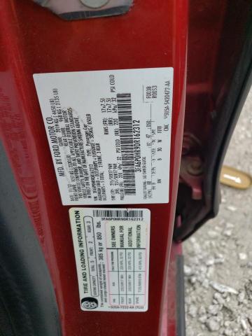 Photo 11 VIN: 3FA6P0HR9DR162312 - FORD FUSION SE 