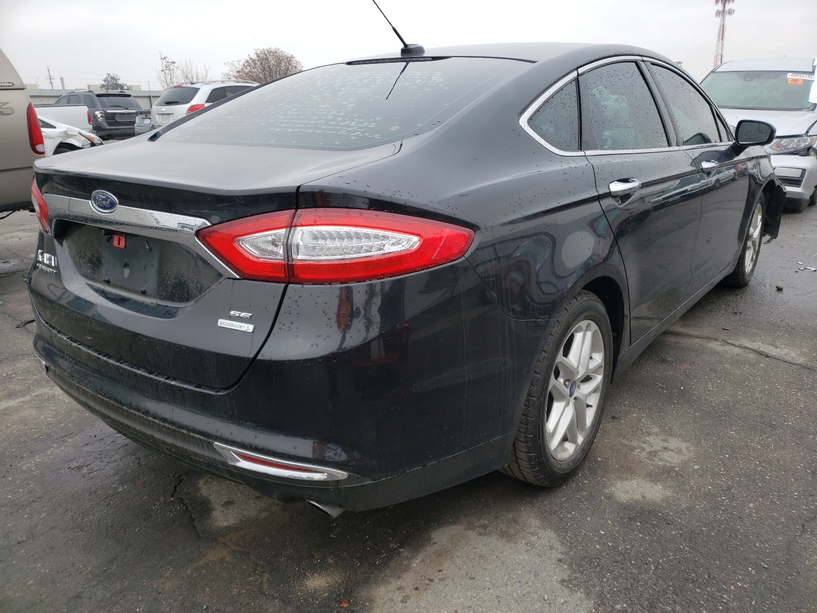 Photo 3 VIN: 3FA6P0HR9DR165226 - FORD FUSION SE 