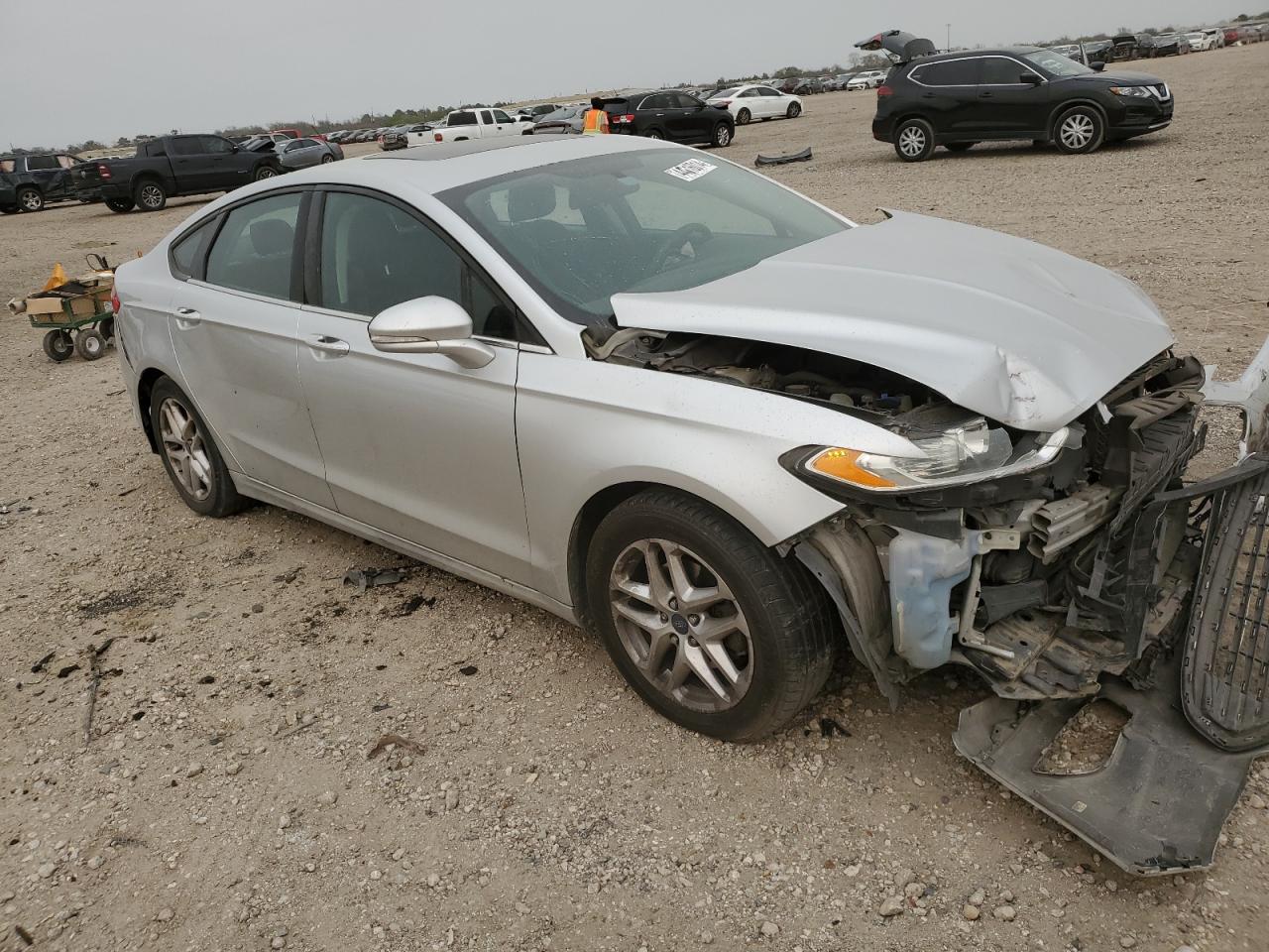 Photo 3 VIN: 3FA6P0HR9DR317411 - FORD FUSION 