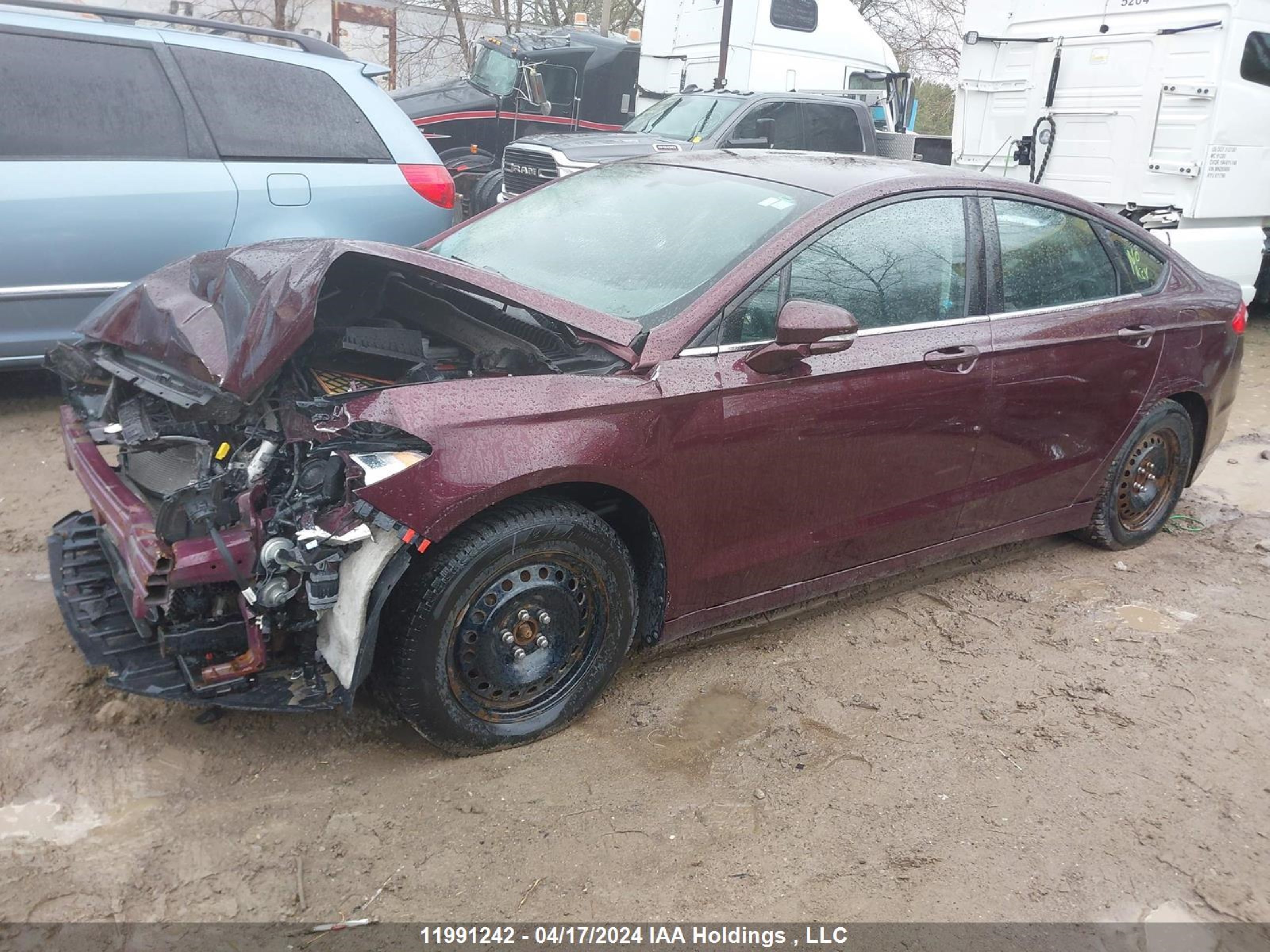 Photo 14 VIN: 3FA6P0HRXDR145566 - FORD FUSION 