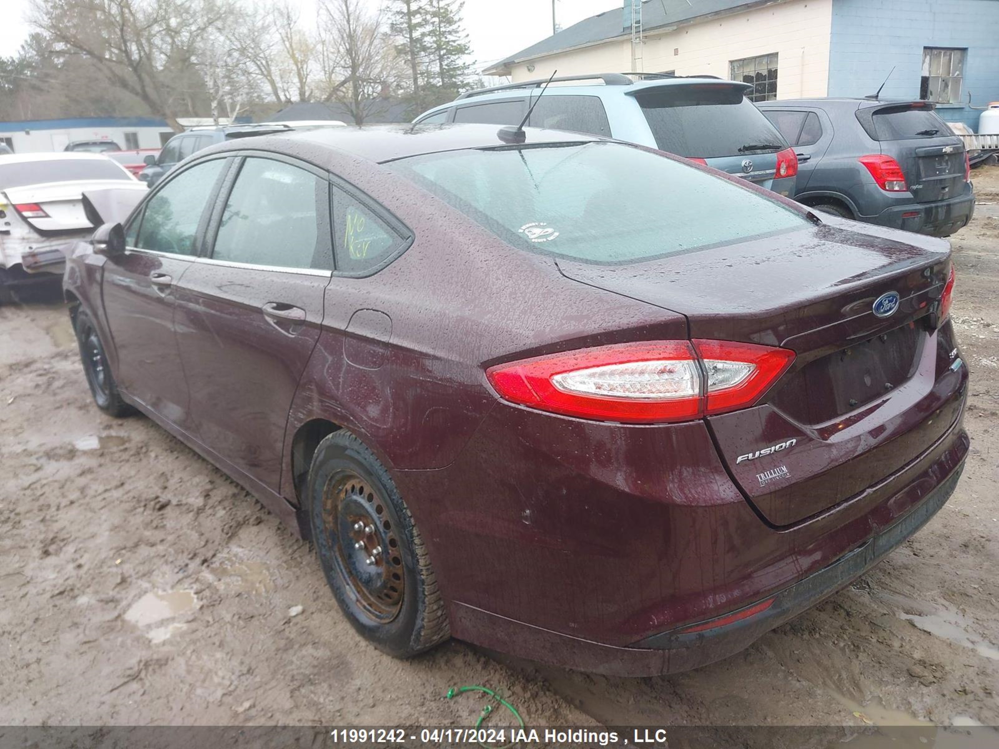 Photo 2 VIN: 3FA6P0HRXDR145566 - FORD FUSION 