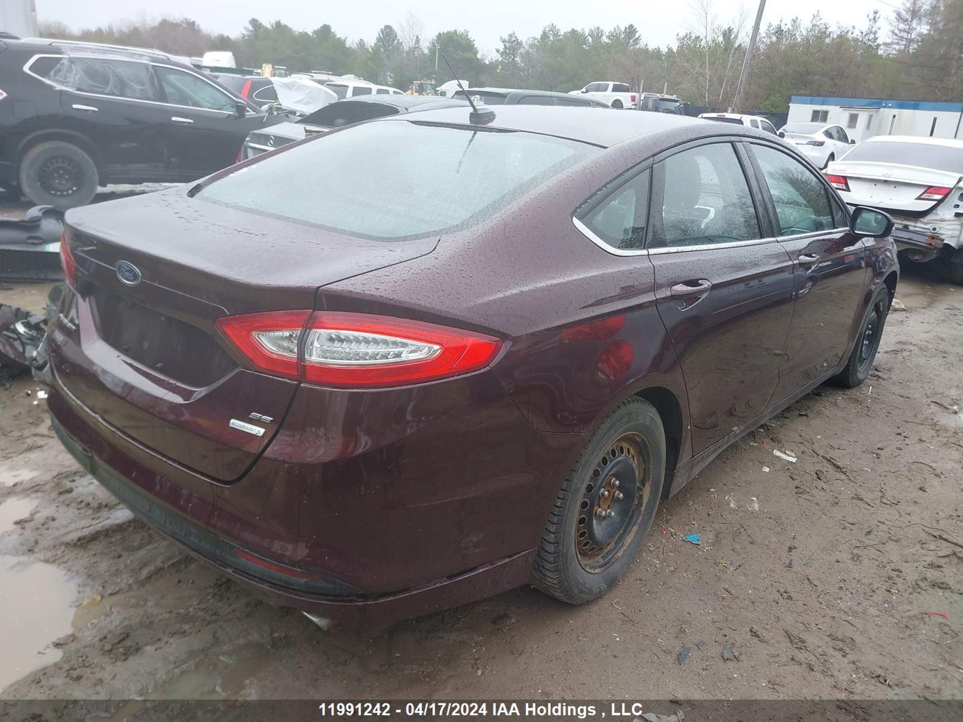 Photo 3 VIN: 3FA6P0HRXDR145566 - FORD FUSION 