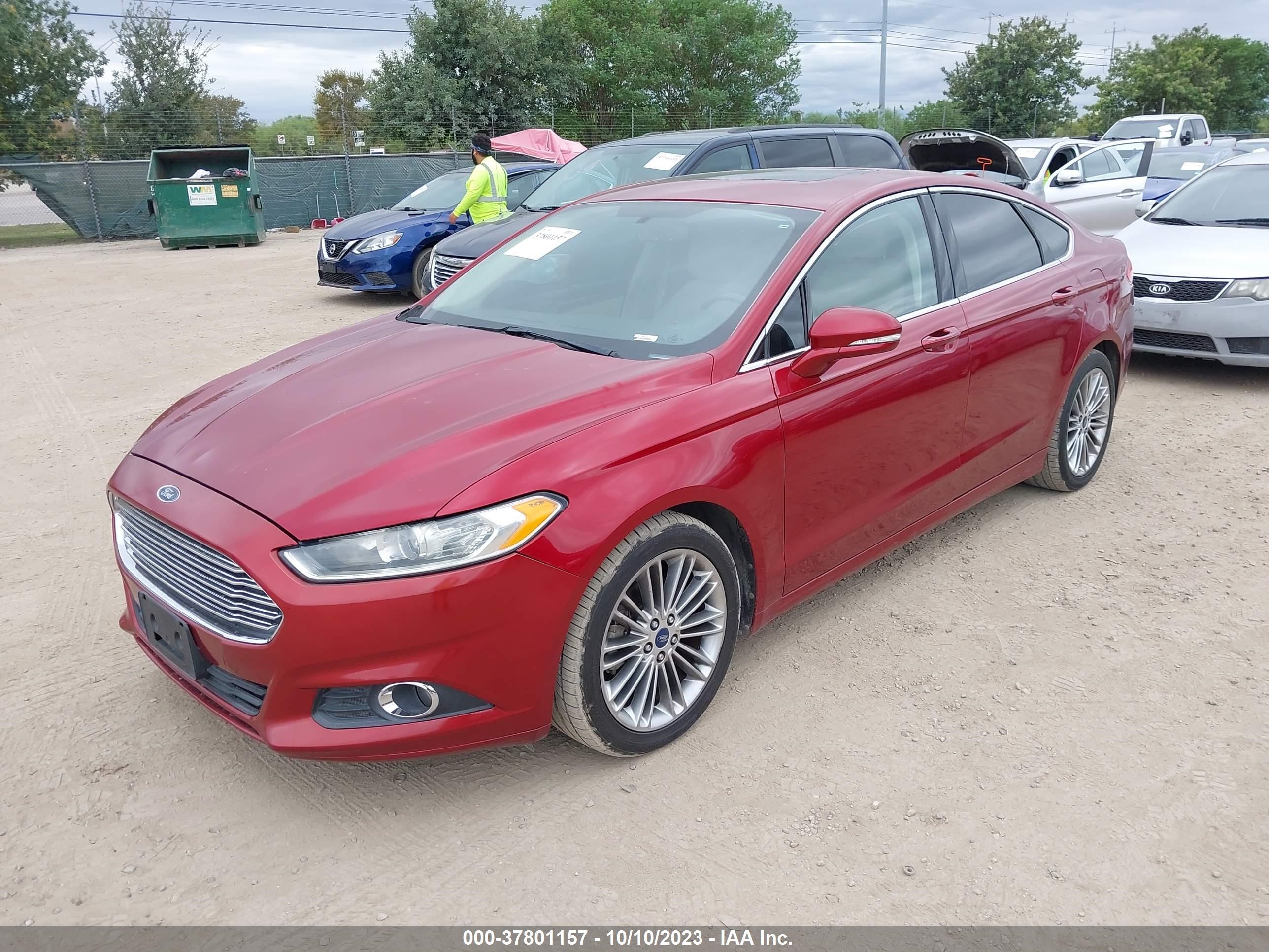 Photo 1 VIN: 3FA6P0HRXDR156258 - FORD FUSION 