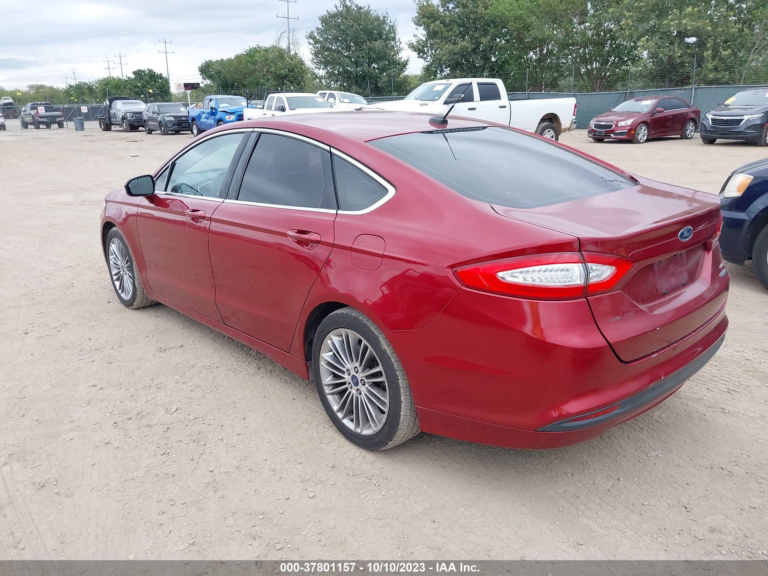 Photo 2 VIN: 3FA6P0HRXDR156258 - FORD FUSION 