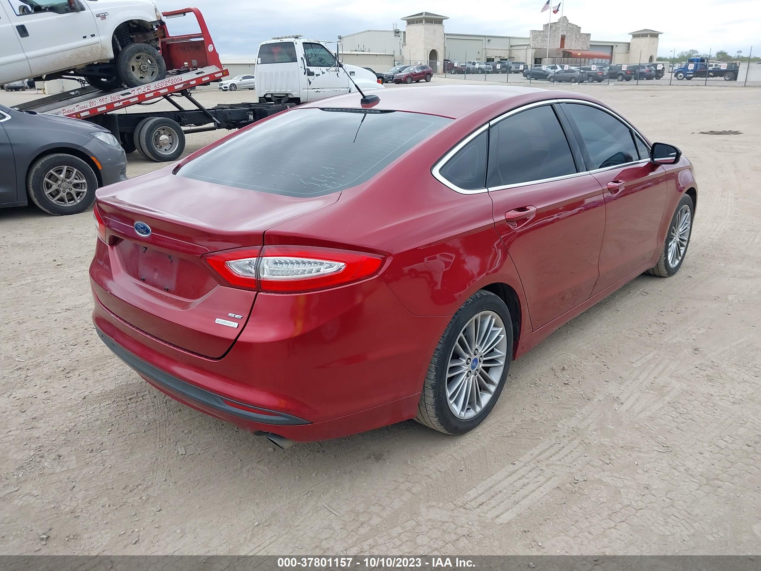 Photo 3 VIN: 3FA6P0HRXDR156258 - FORD FUSION 