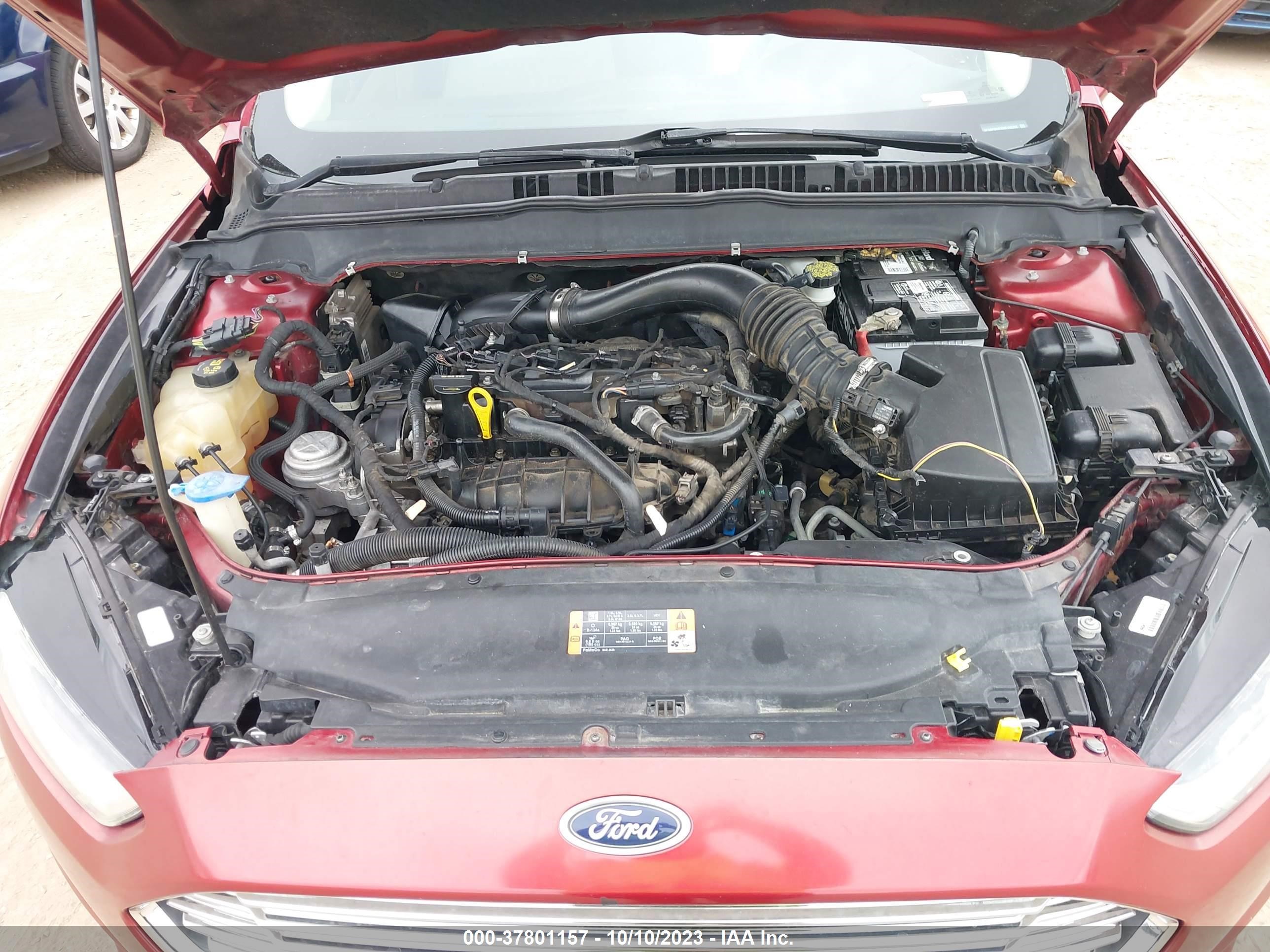 Photo 9 VIN: 3FA6P0HRXDR156258 - FORD FUSION 