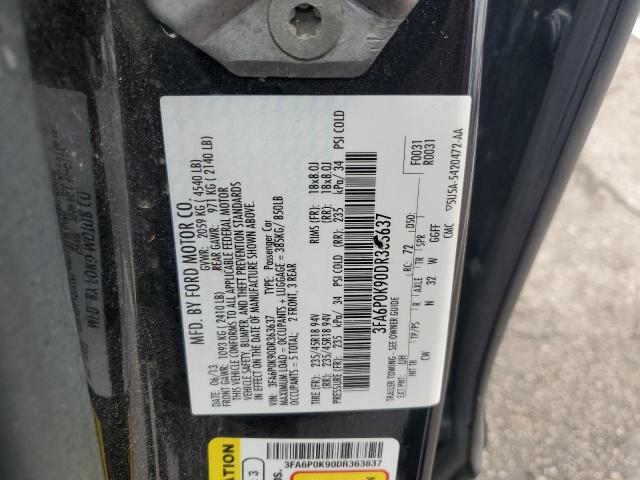 Photo 11 VIN: 3FA6P0K90DR363637 - FORD FUSION 