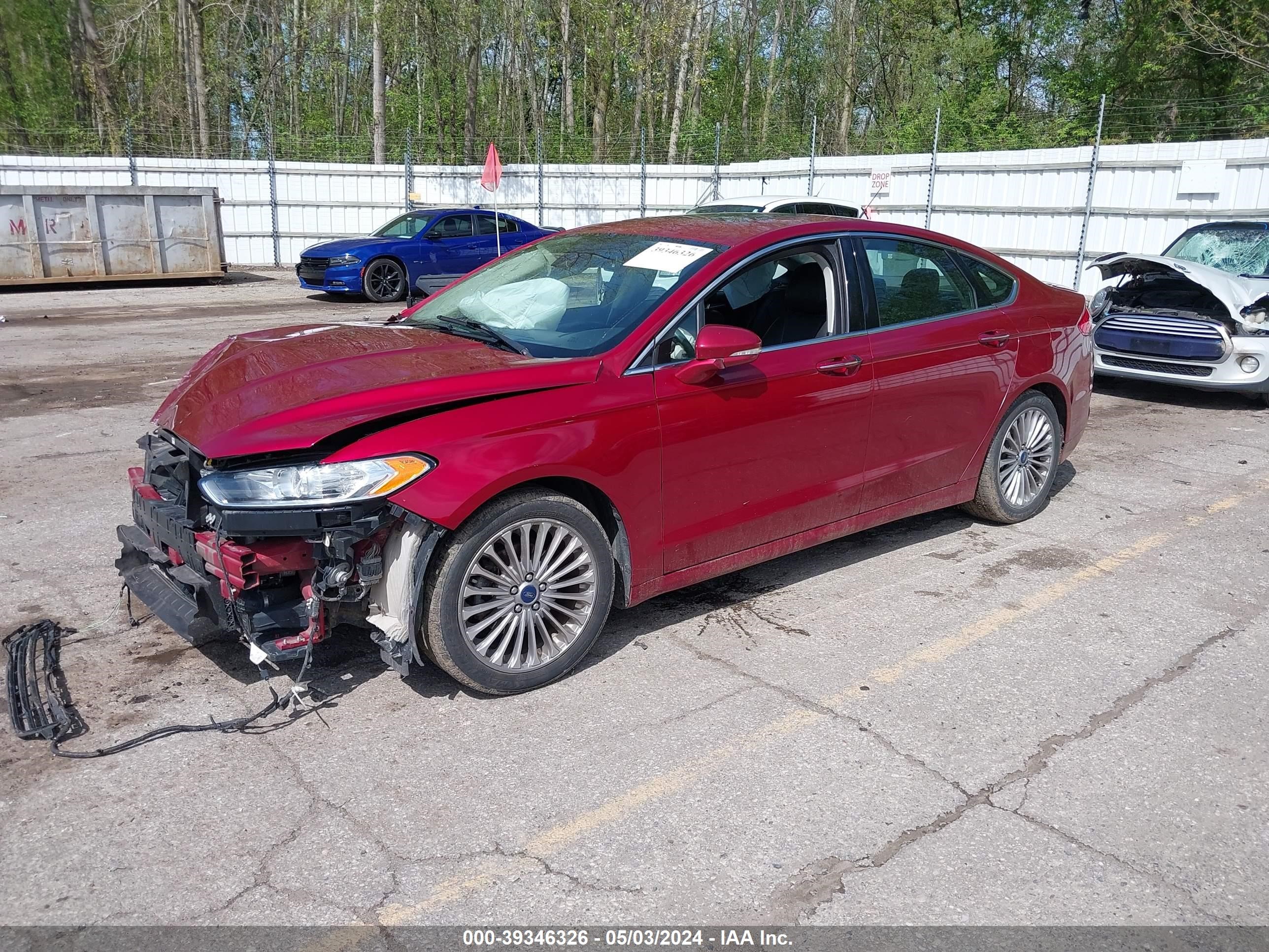 Photo 1 VIN: 3FA6P0K90GR103310 - FORD FUSION 