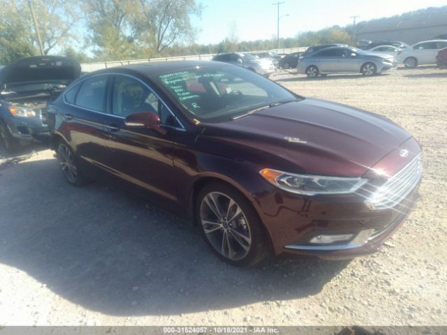 Photo 0 VIN: 3FA6P0K90HR394828 - FORD FUSION 