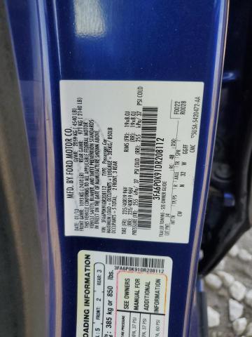 Photo 11 VIN: 3FA6P0K91DR208112 - FORD FUSION 