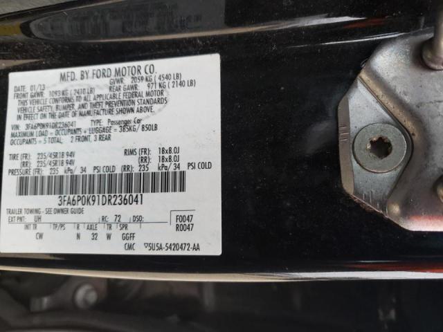 Photo 9 VIN: 3FA6P0K91DR236041 - FORD FUSION TIT 