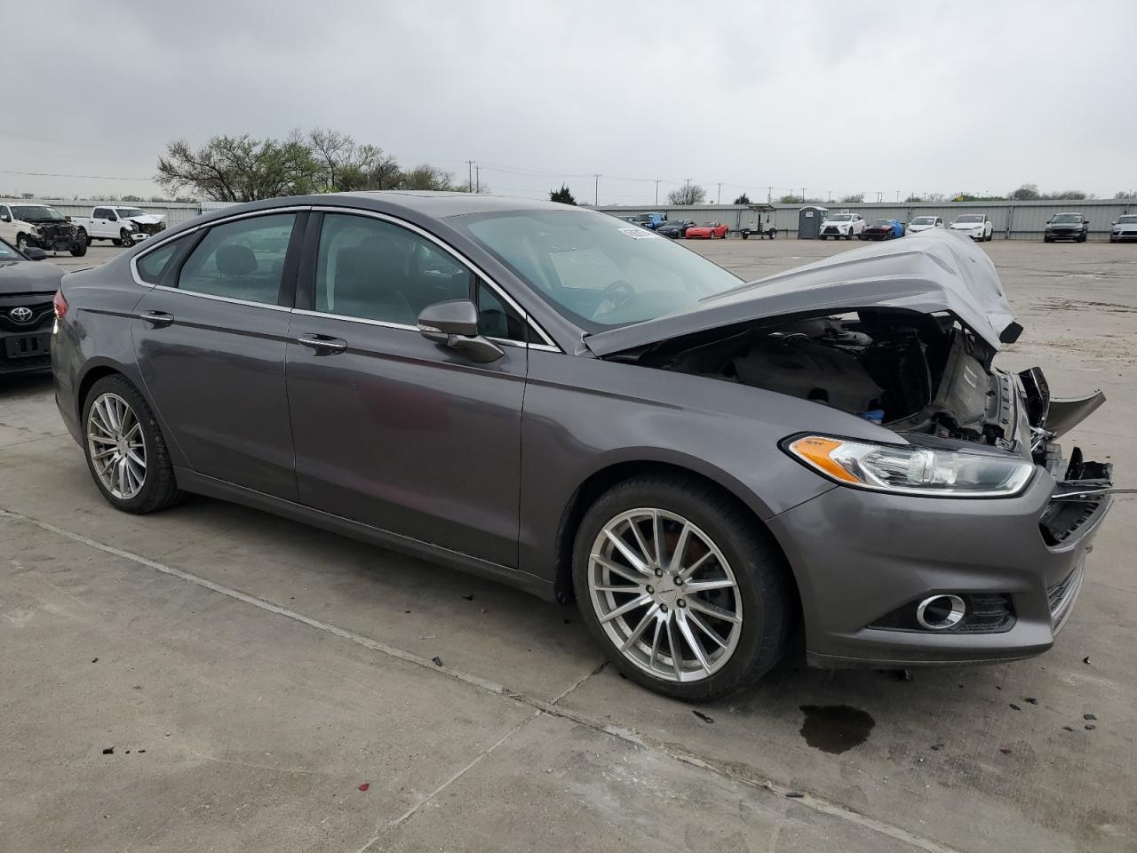 Photo 3 VIN: 3FA6P0K91DR279763 - FORD FUSION 