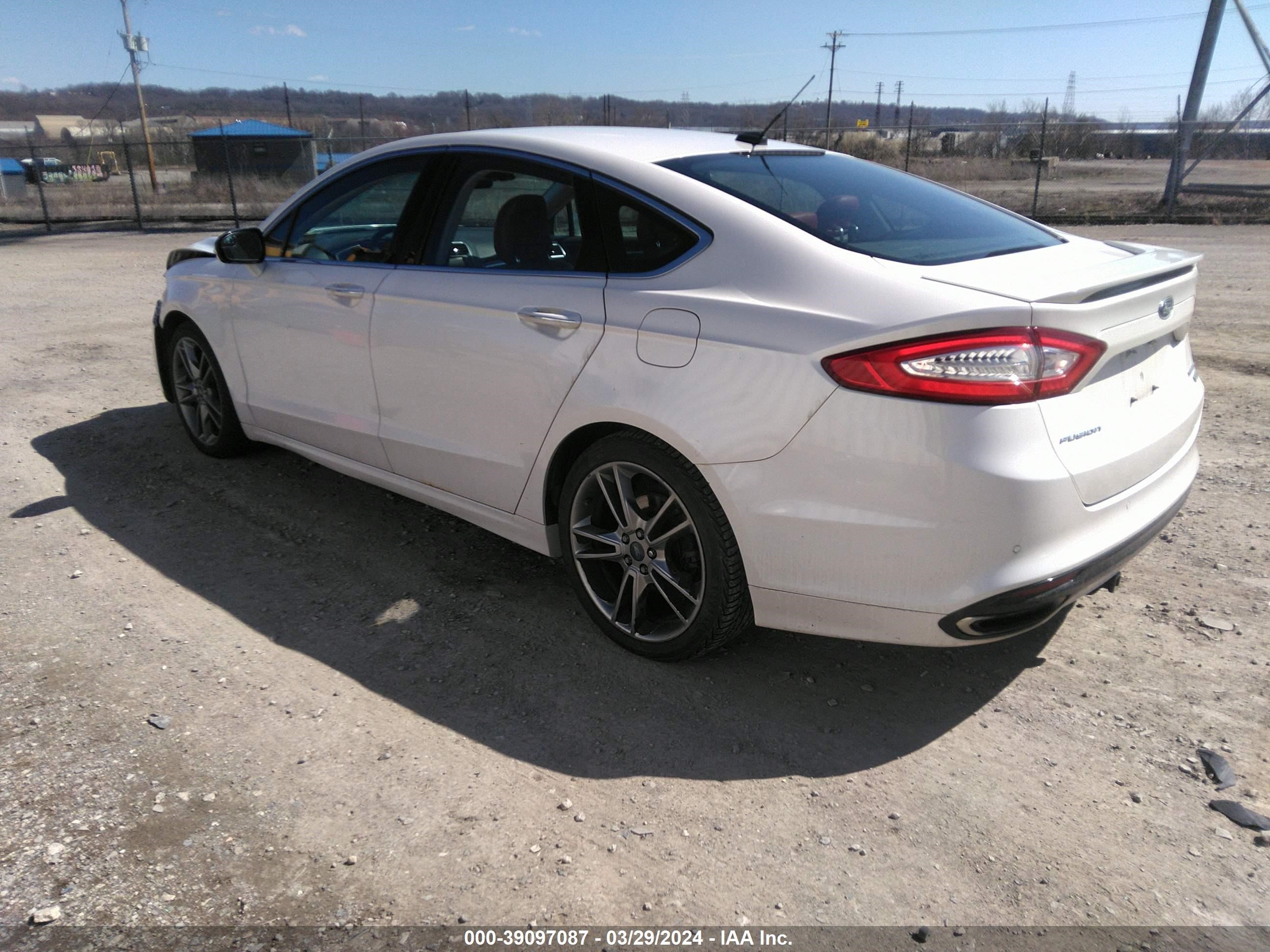 Photo 2 VIN: 3FA6P0K91ER127287 - FORD FUSION 