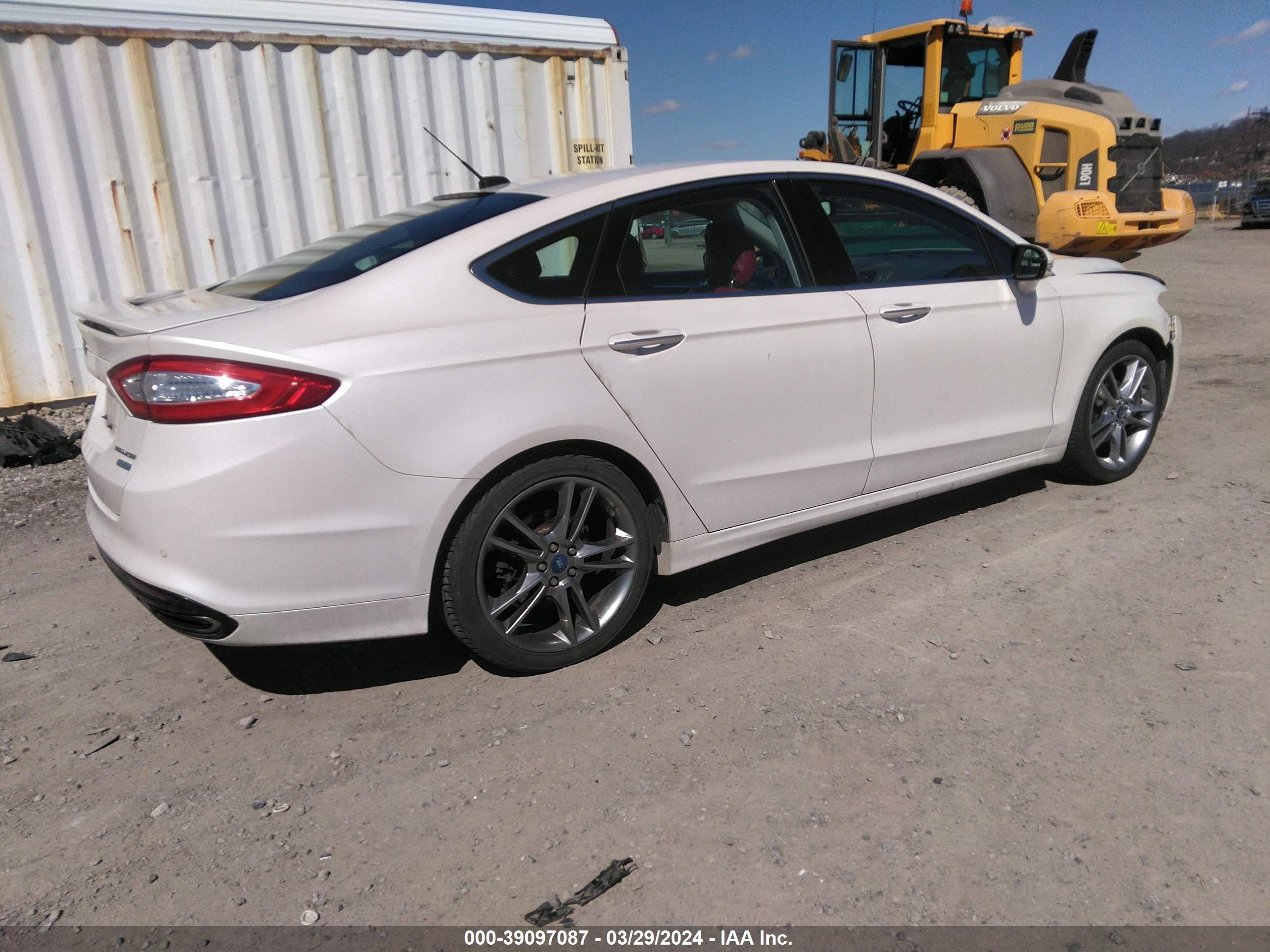 Photo 3 VIN: 3FA6P0K91ER127287 - FORD FUSION 