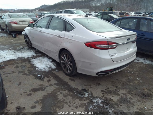 Photo 2 VIN: 3FA6P0K91HR136253 - FORD FUSION 