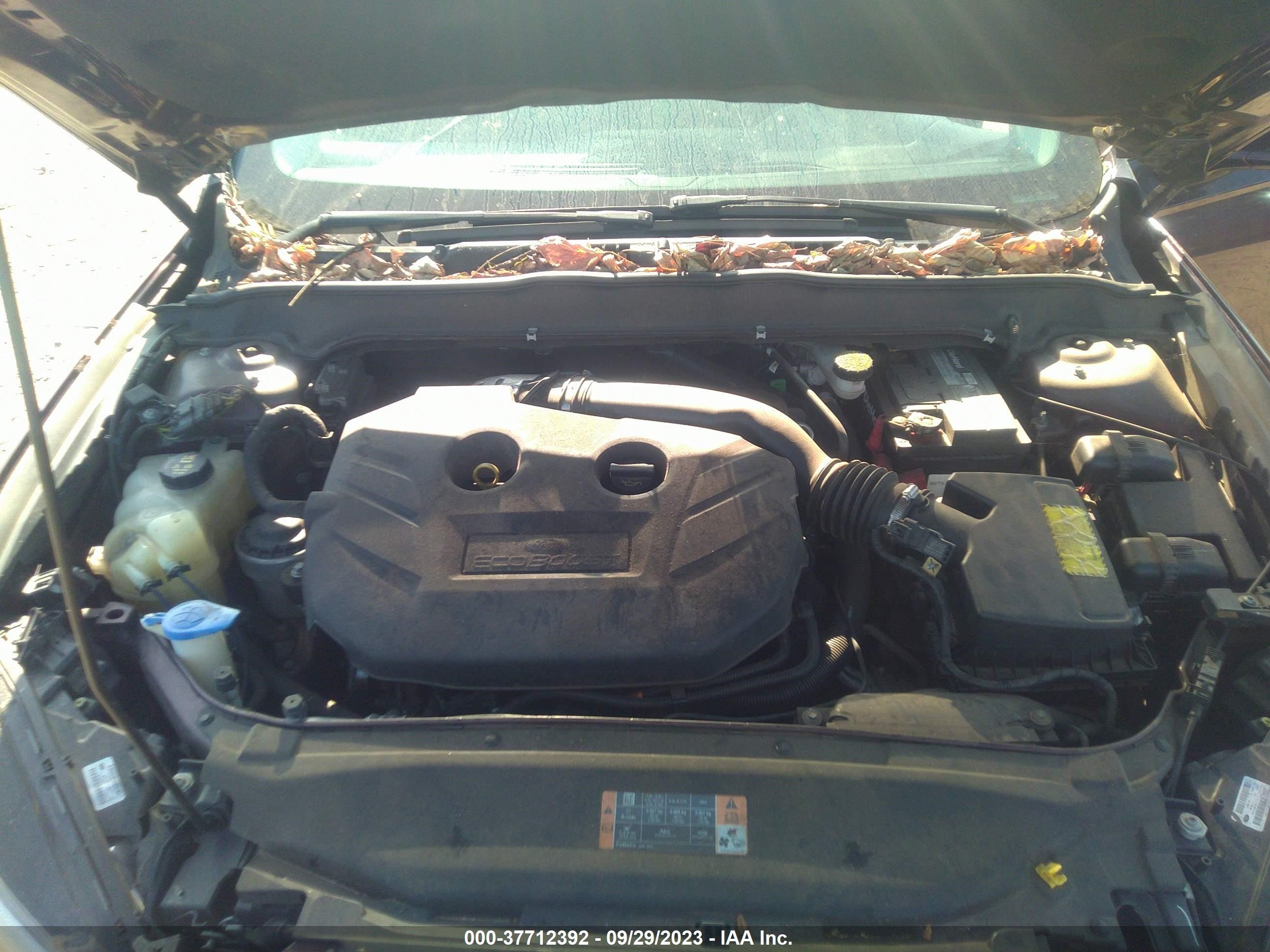 Photo 9 VIN: 3FA6P0K92DR110707 - FORD FUSION 