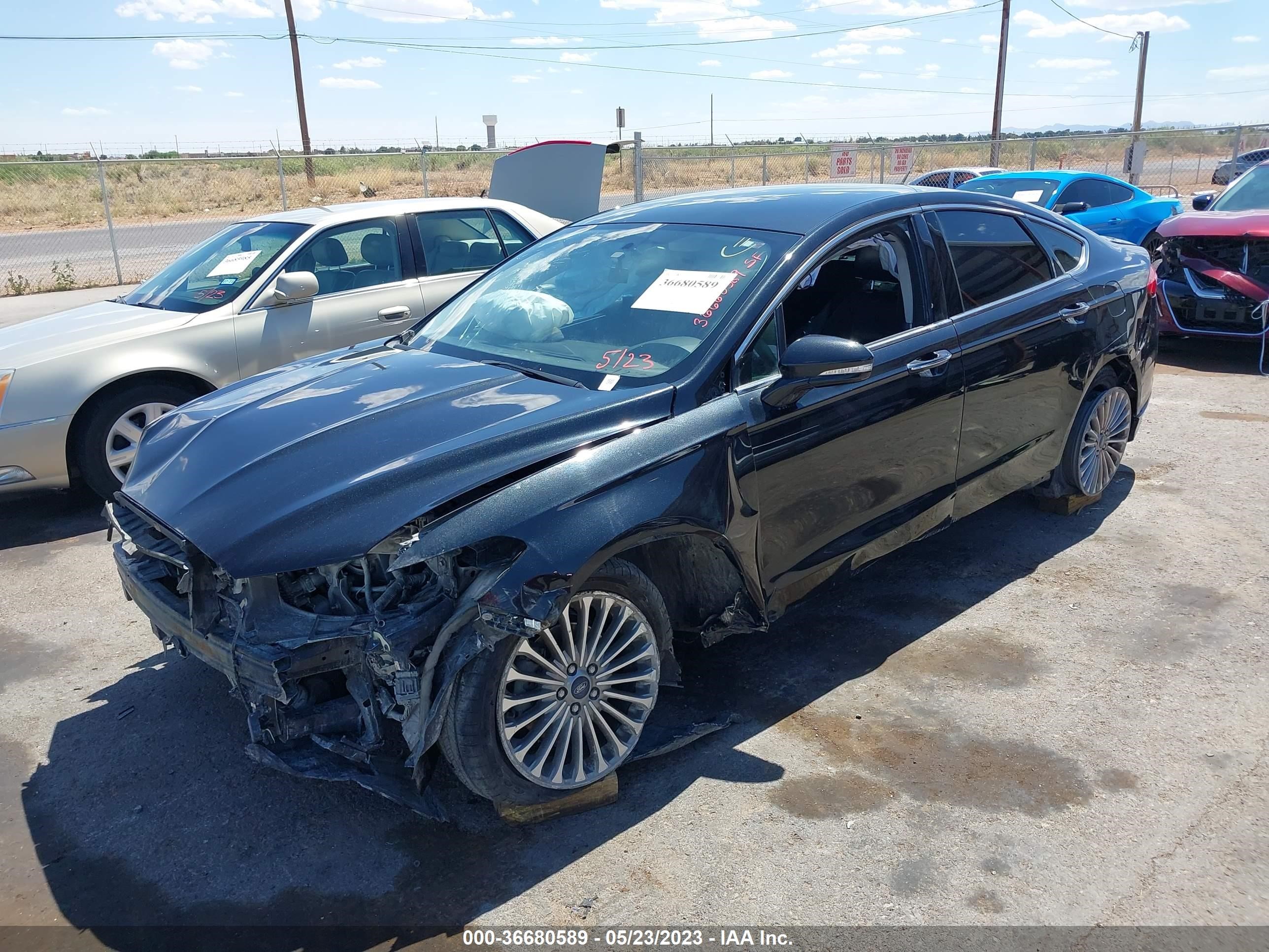 Photo 1 VIN: 3FA6P0K92DR348699 - FORD FUSION 