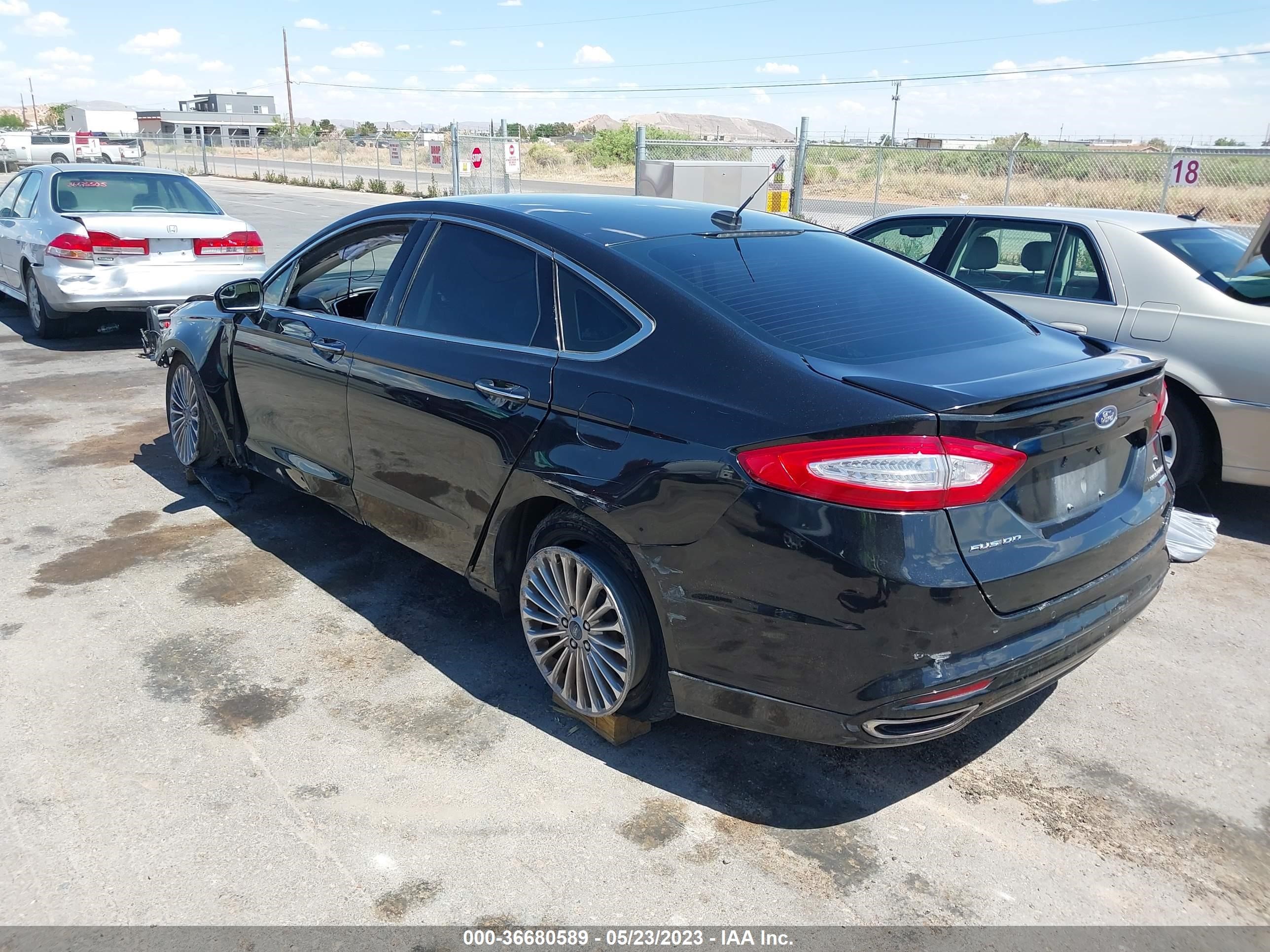 Photo 2 VIN: 3FA6P0K92DR348699 - FORD FUSION 