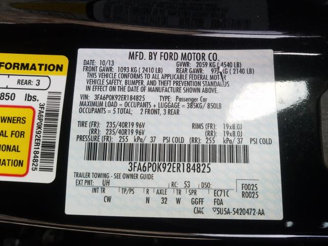 Photo 9 VIN: 3FA6P0K92ER184825 - FORD FUSION TIT 