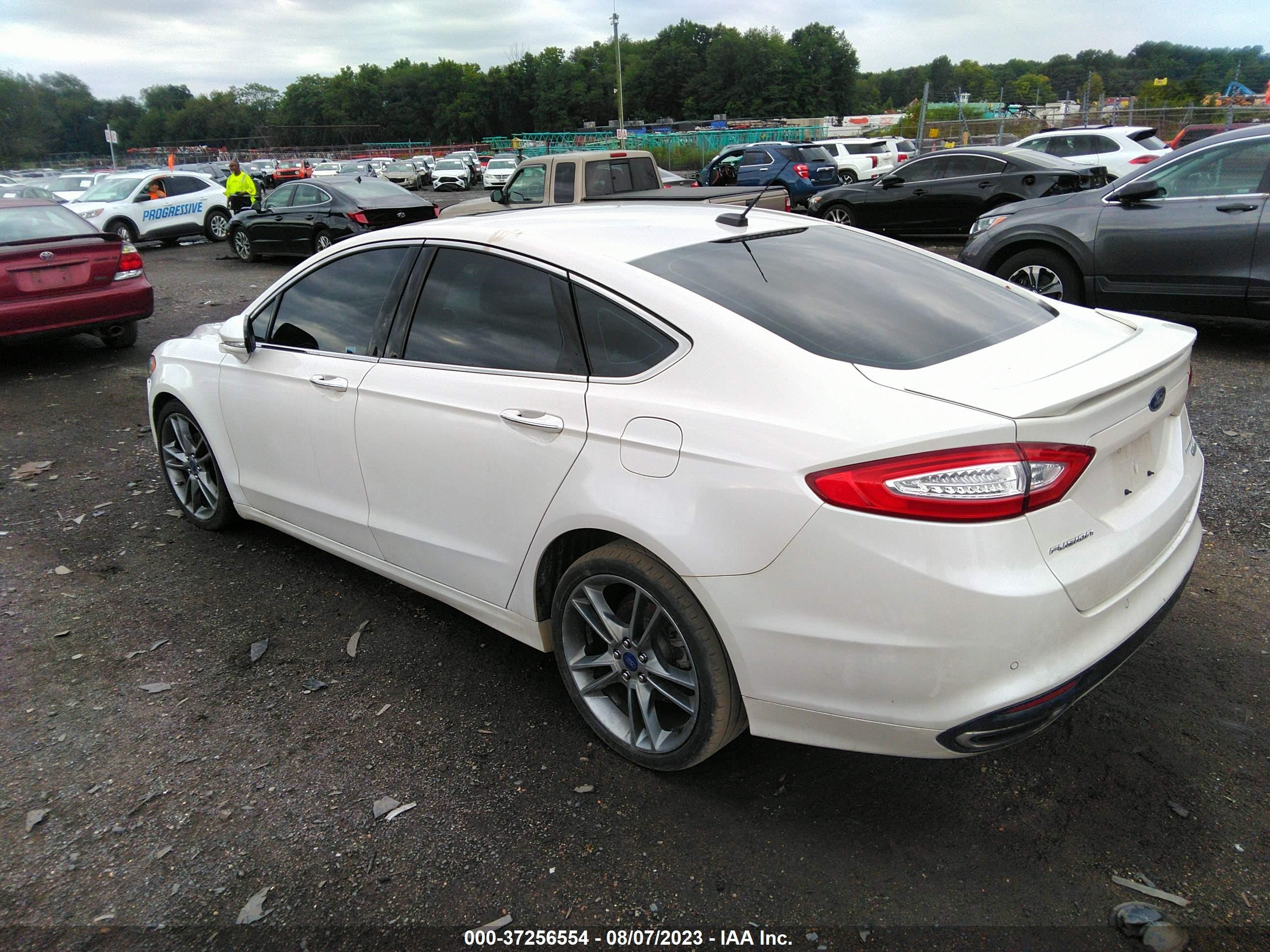 Photo 2 VIN: 3FA6P0K92ER281569 - FORD FUSION 